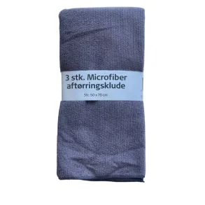 Mikrofiberklud 50 x 70 cm - 3 stk/pak