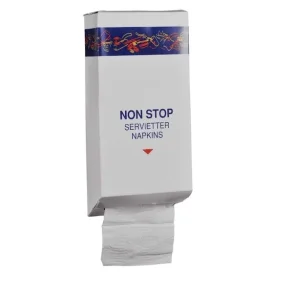 Dispenserserviet, 1-lags, multifold, hvid 12 x 400ark/ kolli