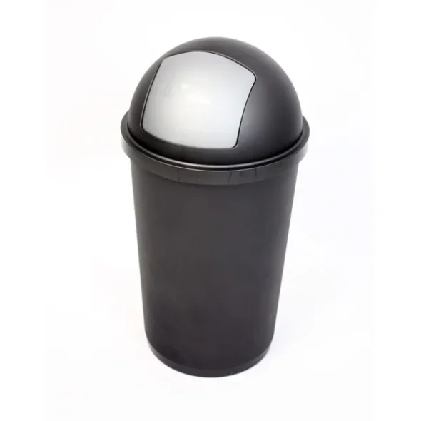 Affaldsspand med vippelg ZEUS Sort 38,5cm 40 liter