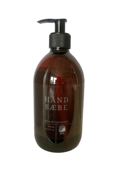 H�nds�be Olive & cucumber 500 ml Svanem�rket
