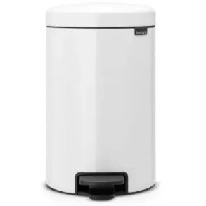 Brabantia Pedalspand NewIcon 12 liter hvid