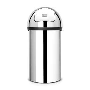 Brabantia affaldsspand m/vippelg 60 liter Rustfri