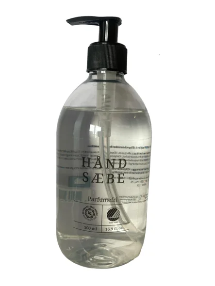 H�nds�be uden parfume 500 ml Svanem�rket, Astma allergi