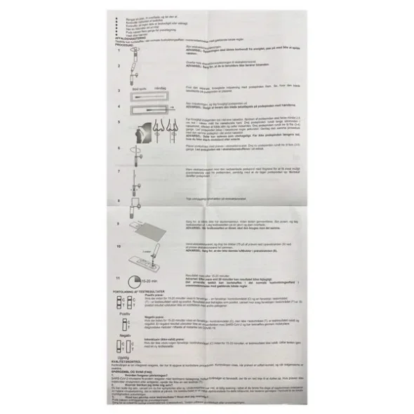 Corona hjemmetest Boson SARS-CoV-2 Antigen, 1 stk/pk