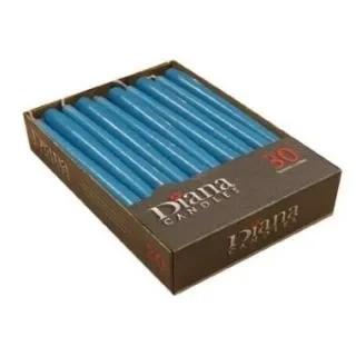 Antiklys, Bl, 7,5 timer, ???????2.2 x 24.5 cm 30 stk x 4