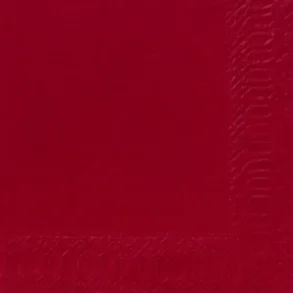 Duni Tissue Serviet 3 lags 1/4fold  Bordeaux 33x33cm 1000 stk