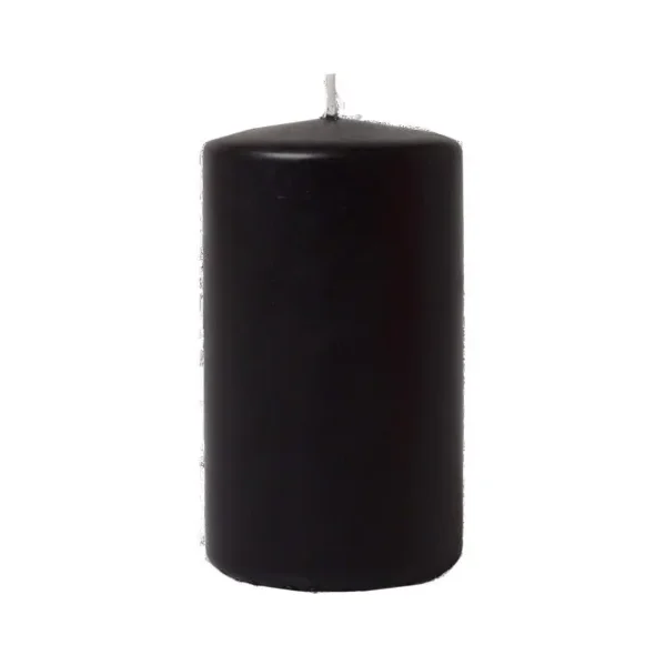 Bloklys Sort 60 timer, 7 x 12 cm, 1 stk