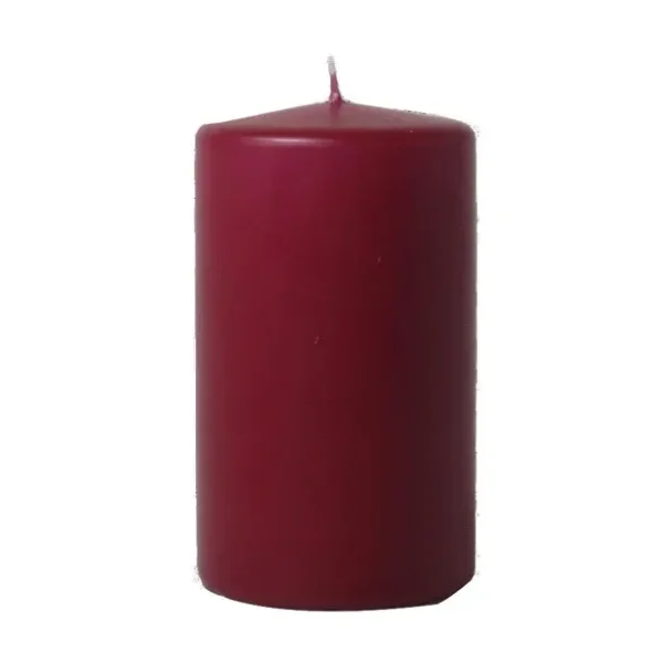 Bloklys Bordeaux 60 timer, 7 x 12 cm, 1 stk