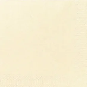 Duni Servietter 1/4 Buttermilk 3-lags 40x40 cm 1000stk 