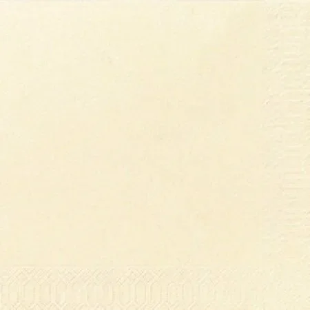 Duni Servietter 1/4 Buttermilk 3-lags 40x40 cm 1000stk 