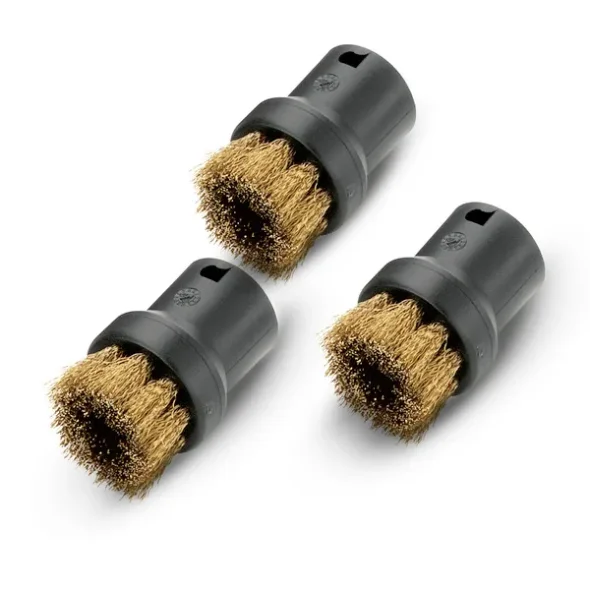 Brstest  messing, 3 stk