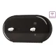 Tork SmartOne� Dispenser Twin Mini Toiletpapir Sort T9