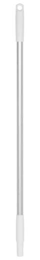 Vikan Aluminiumsskaft, 22 mm, 840 mm, Hvid