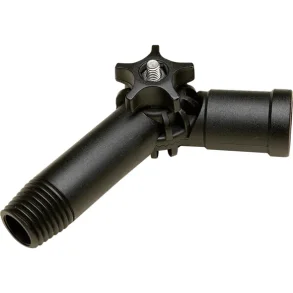 Vikan vinkel adapter, Drejeled, 140 mm, Sort 