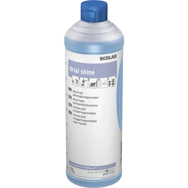 Ecolab Brial Shine 1 liter / 120 stk/palle