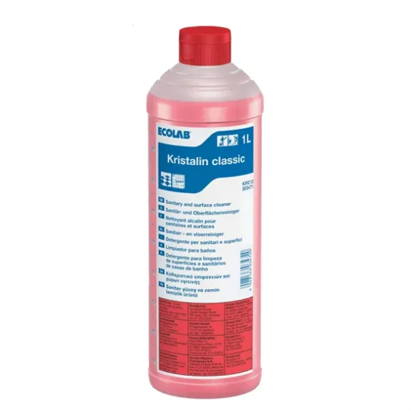 Ecolab Kristalin Classic, 1 liter Alkalisk Sanitet