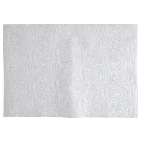 Fadpapir, 46x32cm, 40 g/m2, hvid, prget, rektangulr 500stk