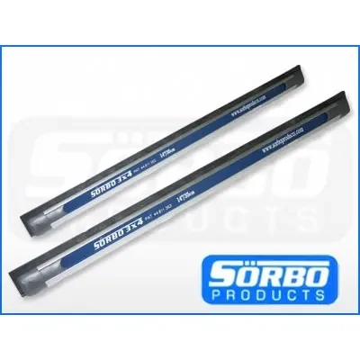 SPC Srbo skinne med plastendestykke, 75 cm