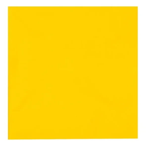 Middagsserviet Gastro-Line 3-lags 1/4 fold, 40x40 cm Gul 1400 stk