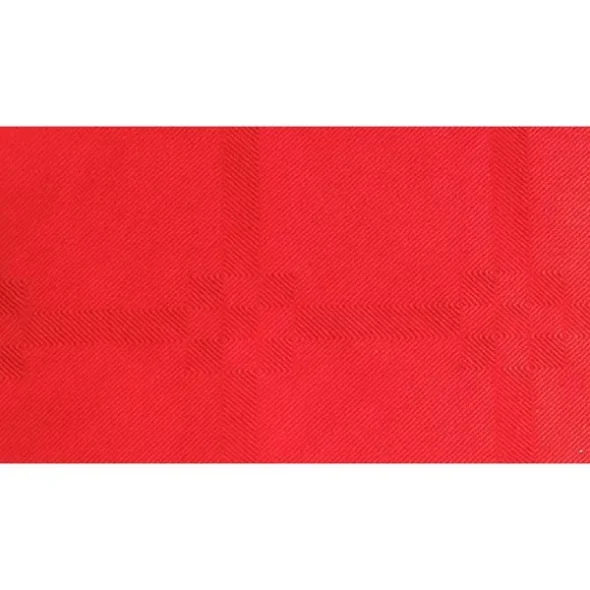 Rulledug Gastro-Line 50 x1.18 m Rd 100% genbrugs, Damask 1stk