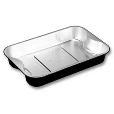 Alubakke 1920 ml 293x193x45 mm Sort 4x100stk