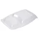 Deckel Bistro 254x174x23 mm OPS Klar f�r 39306-3 300 Stk