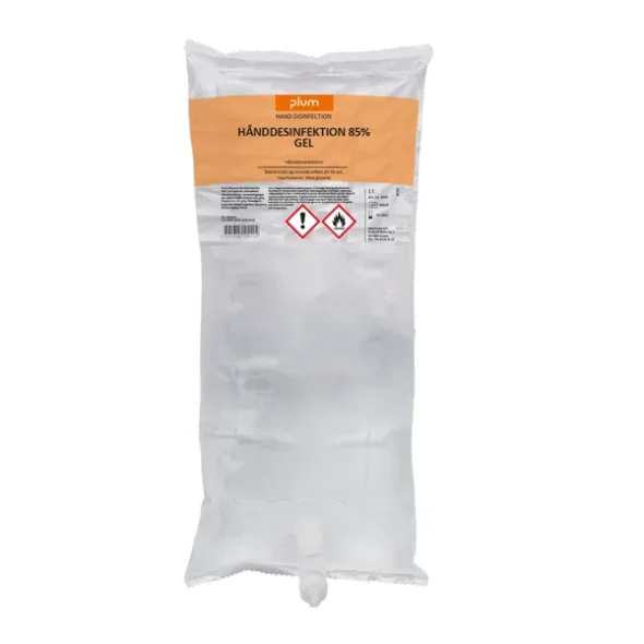 Plum Hnddesinfektion 85% Gel 1 liter pose