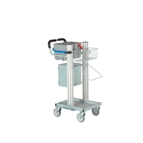 Tina Trolleys Exclusiv Microfiber m/skab 2x6 L & affaldsholder