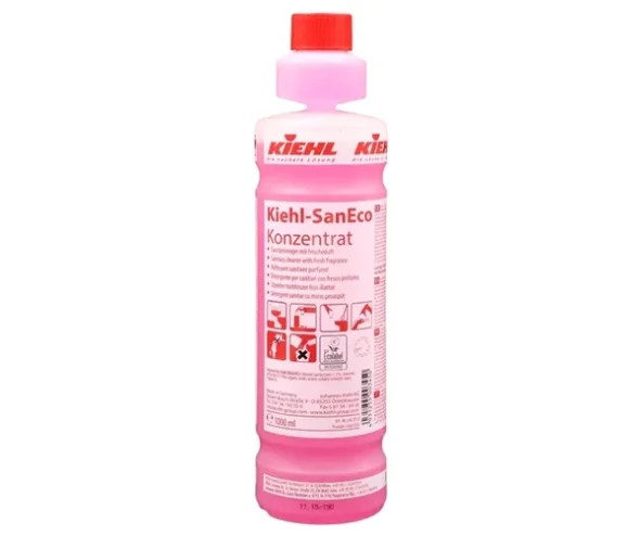 Kiehl-SanEco koncentrat, Kiehl Surt sanitet, 1 liter/ 60 stk 
