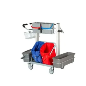 TINA Trolleys Exclusiv Microfiber 2x6 ltr & 40+60cm mop box