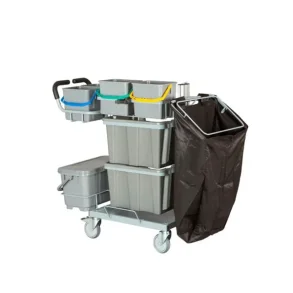 TINA Trolleys Exclusiv Fugtsystem 4x6L Store moppekasser & pose