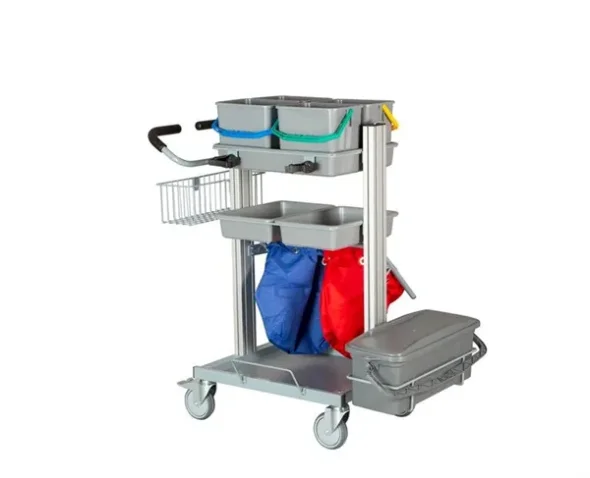 Tina Trolleys Exclusiv Microfiber 4x6 ltr. - 40 cm. mop box m/lg