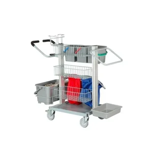 Tina Trolleys Exclusiv 3x6 ltr. dryp + kurve og 110 l affald