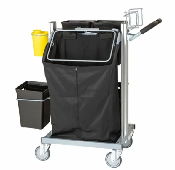Tina Trolleys Affaldsvogn m/holder til kanyleboks