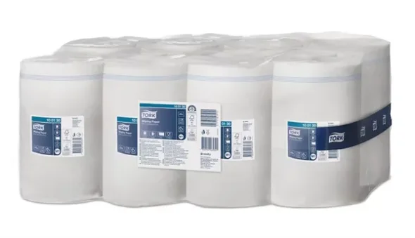 Tork Standard aftrringsruller Mini Centerfeed Hvid M1, Hvid, 11 ruller