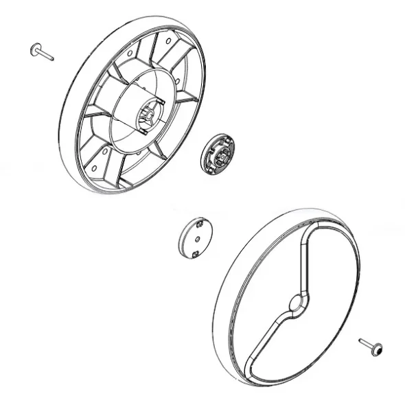 Hjul st til Taski Aero 15 og Aero 8