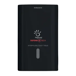 Papernet dispenser Sort til Interfolded Toiletpapir