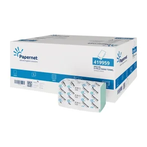 Papernet hndkldeark Grn ark 23x24cm V-fold 3990 ARK