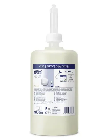 Tork Premium Extra Mild Hygiene Sbe S1,  6x1 liter 