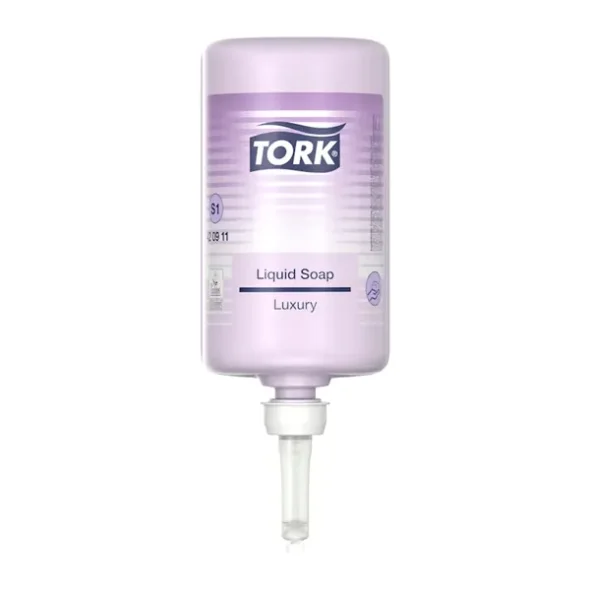 Sbe Tork Flydende S1 Luksus 1ltr Lilla #420911  ,1 stk