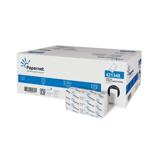 Papernet V fold, 2 lags 17,6cm, 3150 STK 