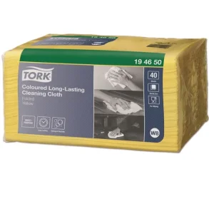 Tork W8 Allround klud 1-lags Gul 40 stk/pak