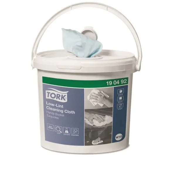 Tork Aftrringsklud Sensitiv  W10, 2 lags, 60 m 4 spand