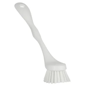 Opvaskebrste, 250 mm, Stiv, Hvid
