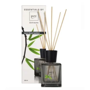 Duft flakon, ipuro, med Bambus duft inkl. pinde, 200 ml
