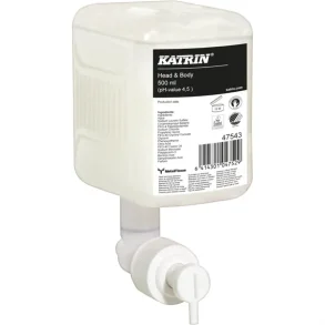 Katrin Hr og bodyshampoo m/parfume, 500 ml #47543