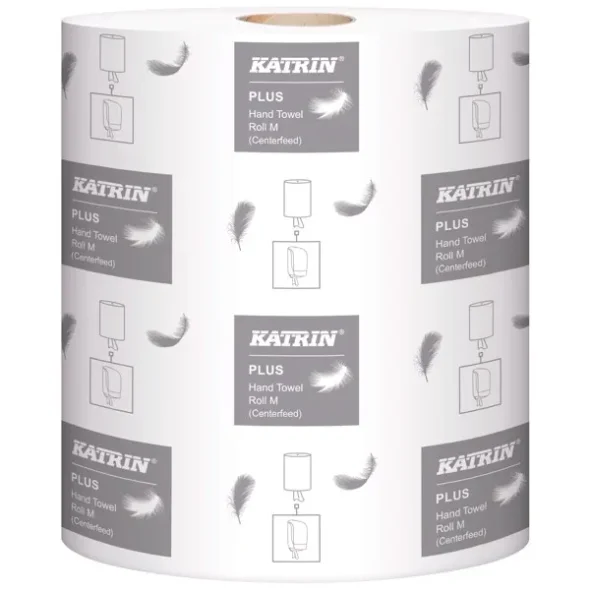 Hndklderulle Katrin Plus Midi uden hylse 1 lags, 6 rl/krt 280 m