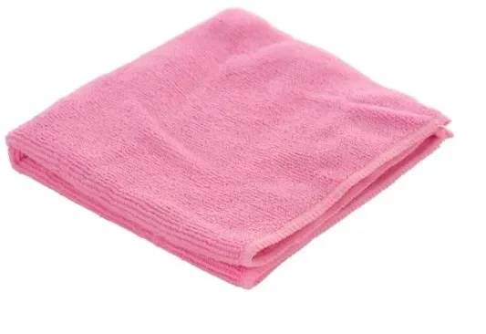 Mikrofiberklud Rd, 32 x 32 cm, 3000 stk