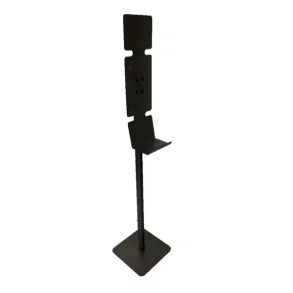 Gulvstander Sort til desinfektion