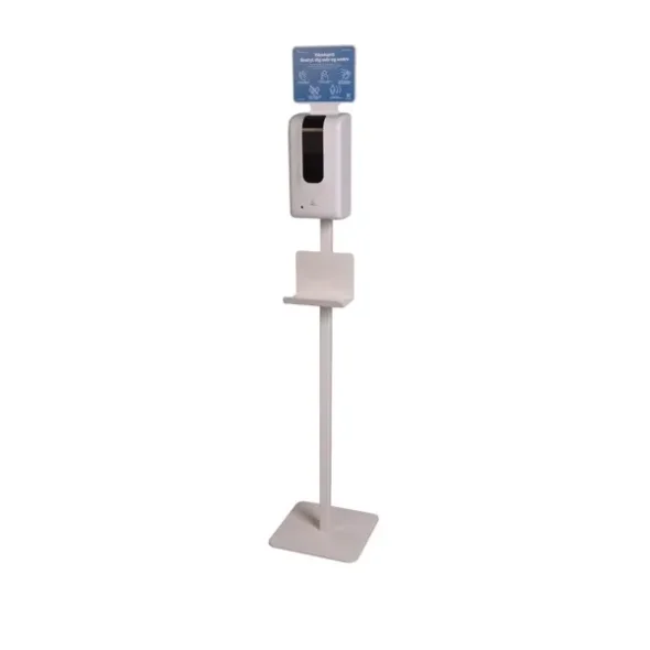 Stander inkl dispenser berringsfri hvid